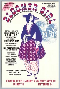 Postcard Theatre c2000 Bloomer Girl Broadway Musical Theatre At St. Clements NYC - Picture 1 of 2