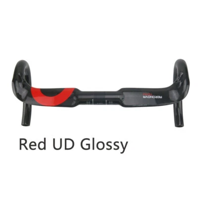 Guidão de estrada de carbono para bicicleta UD 31,8mm - Imagem 1 de 4