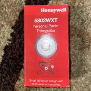 Brand New Honeywell 5802WXT Single-Button Wireless Transmitter Pendant - Picture 1 of 2