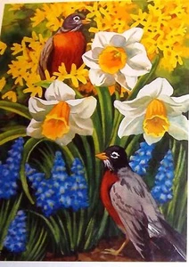 Garden Delights - Spring Arrivals 750 Piece Puzzle - Nancy Wernersbach - Picture 1 of 1