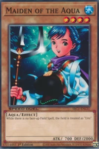 1X NM Maiden of the Aqua - SBC1-ENC07 - Common 1st Edition yugioh - Picture 1 of 1