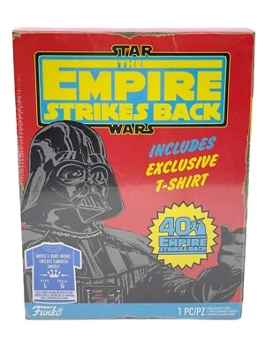 Star Wars The Empire Strikes Back 40th Anniversary Excl Funko T-Shirt Size Large - Image 1 of 4