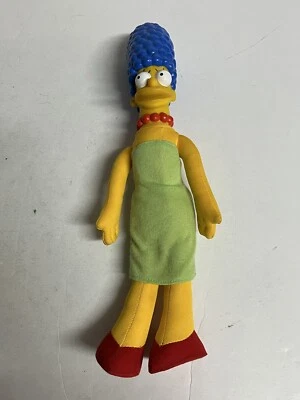 Boneco de pelúcia e plástico vintage 1990 The Simpsons Marge Simpson 12” boneca brinquedo - Imagem 1 de 4