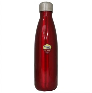 Borraccia Thermos AS Roma Acciaio Bordeaux Tappo a Vite Colore 500 ml Logo - Picture 1 of 1