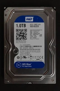 Western Digital Blue WD10EZEX 1 TB,Intern,7200 RPM,3,5 Zoll Festplatte - Bild 1 von 3