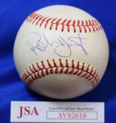 Robin Yount JSA COA Autographed American League Signed Baseball - Image 1 of 2