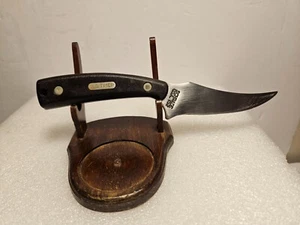 Vintage Schrade USA Knife 152 Old Timer Skinner Hunter Trapper Sharp Finger - Picture 1 of 21