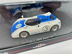 EBBRO Toyota 7 #3 Japan GP 1969 (White/Blue) 1/43 Scale z05 - Picture 1 of 4