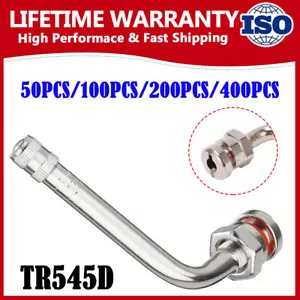 50Pcs-400Pcs Truck Tire Valve Stems TR545D for New 22.5 & 24.5 Alcoa Aluminum US - Picture 1 of 20