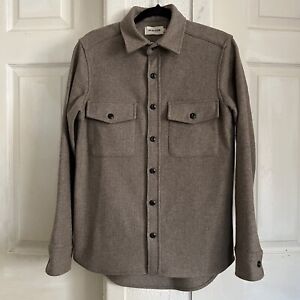Tarlor Stitch The Maritime Shirt Jacket in Heather Ash Wave size 36 or xs