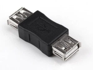 1 Pack USB 2.0 A Female to USB A Female Adapter Converter Extender Coupler - Picture 1 of 2