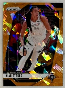 Kiah Stokes 2024 Panini WNBA Orange Ice Prizm #122 Las Vegas Aces - Bild 1 von 2