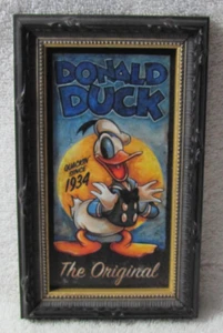 Disney Gerahmtes Bild Donald Duck, das Original - Quackin' Since 1934 Disneyland - Bild 1 von 1