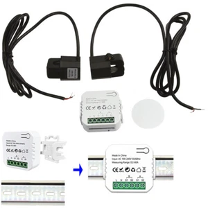 Tuya Smart Life WLAN Energiezähler mit 2 Kanäle Intelligenter Energiemessgerät - Bild 1 von 13