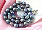 Natural 9-10mm Freshwater Baroque Cultured Multicolour Pearl Necklace 16-50"