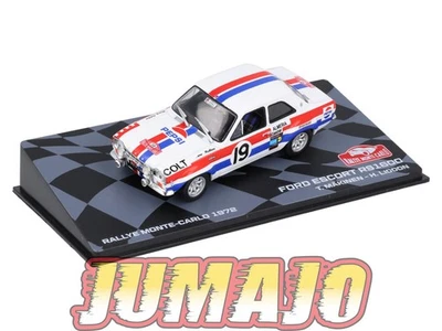 RMIT29 1/43 IXO Rallye Monte Carlo : FORD ESCORT RS1600 1972 #19 T.Makinen Pepsi - Photo 1/4