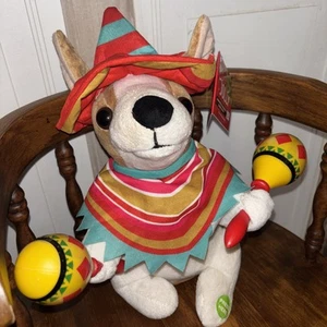 Vintage animierter Chihuahua Hund Mariachi singt La Bamba mit Maracas Bewegung Neu mit Etikett getestet! - Bild 1 von 7