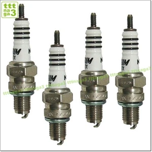 4 NGK CR7HIX IRIDIUM IX Spark Plugs Pack 4 Screw-shaped Without terminals 3485 - Picture 1 of 5