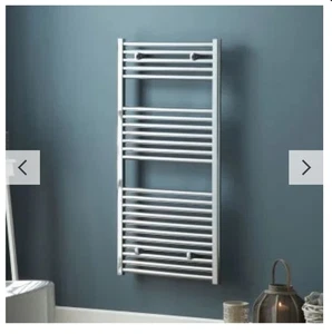 Towelrads Pisa Straight Heated Towel Rail 800x600mm - Picture 1 of 2