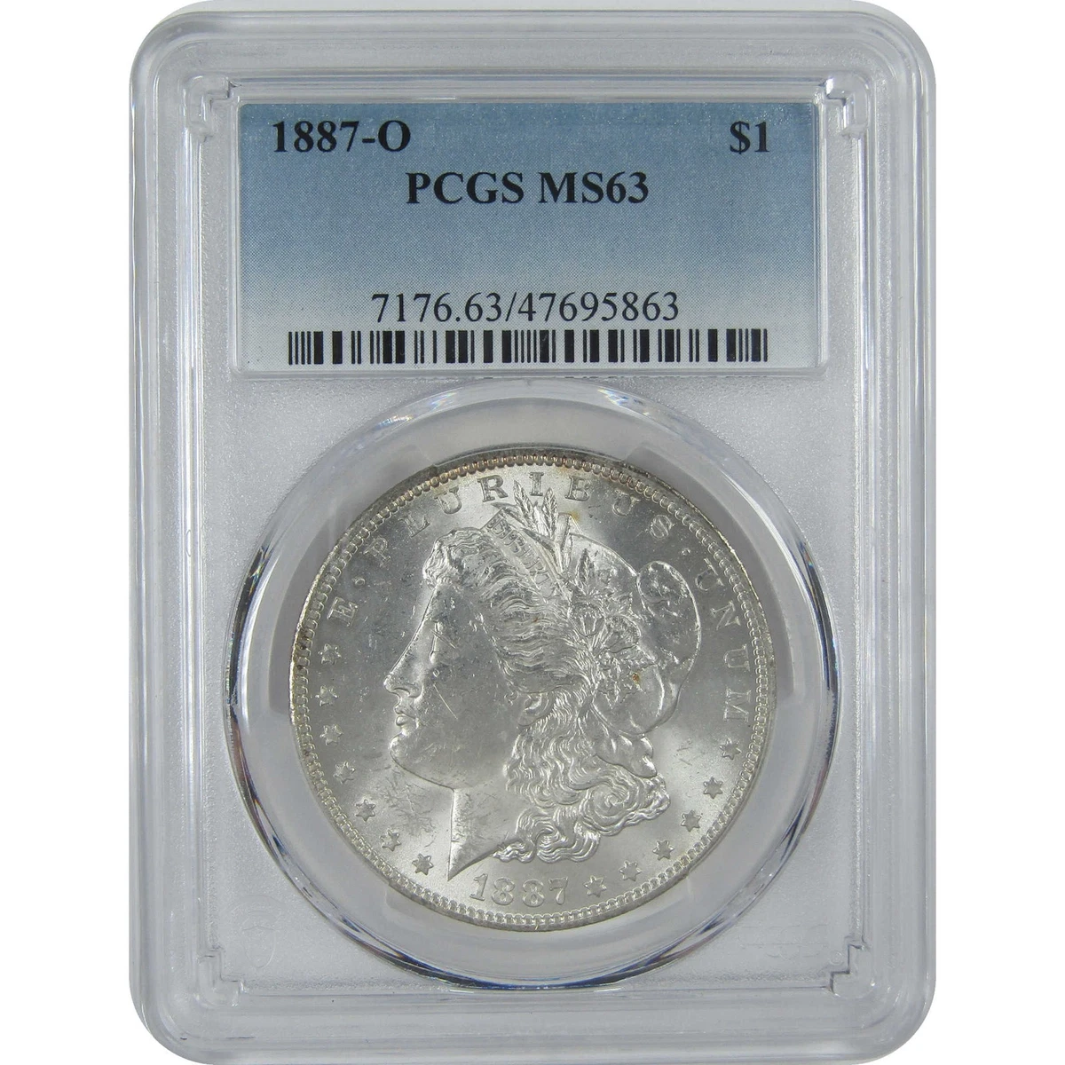 高鑑定　1887年 イタリア リラ PCGS MS63 高鑑定 1887年 イタリア リラ PCGS MS63 高鑑定 1887年 イタリア リラ