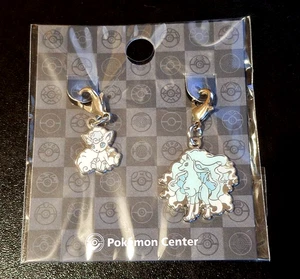Pokemon Center Schlüsselanhänger Charm Clip Alola Vulpix & Ninetails offizieller Japan Store - Bild 1 von 2