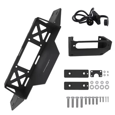 Kit de montaje de cabrestante oculto para K1500 Tahoe/Suburban 1988-1999 revestimiento negro duradero Foto 1 de 4