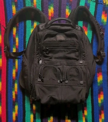 TUMI ALPHA 26173DH Mochila Negra Bolso para Laptop Alpha Nylon Balístico Viaje  Foto 1 de 4