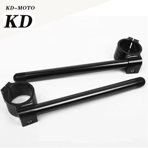ZX6R/ZX636/ZX600 ZX14 ZX10R 50mm Fork Handlebar For Kawasaki Ninja Clip on - Picture 1 of 10