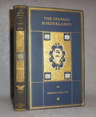 Antique American History Book Spanish Explorers Conquistadors Bolton w/Map 1921 Foto 1 de 4