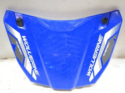 16-18 Yamaha Wolverine YXE700 Front Center Hood Access Panel Cover Plastic - Image 1 of 4