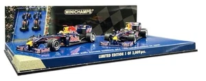 Minichamps Red Bull Racing Renault RB5 1-2 Acabado China 2009 Vetell/Webber - Imagen 1 de 5
