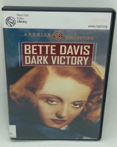 Dark Victory (DVD, 1939, Full Screen) READ SELLER DESCRIPTION Bette Davis - Picture 1 of 10
