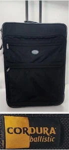 KIRKLAND Signature Cordura, Black 26” Expandable 2 Wheel Luggage Suitcase - Picture 1 of 14