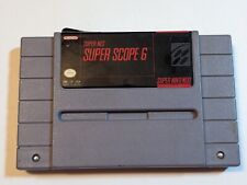 Super NES Super Scope 6 (Super Nintendo, 1992) Authentic SNES Game