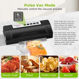 Automatic Operation Mode, Commercial Grade, Compact Design, with 5 Vacuum Bags, - Picture 1 of 7