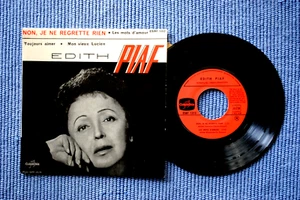 EDITH PIAF / EP COLUMBIA ESRF 1312 (Recto 2-Verso 3) / BIEM 1961 Rééd. 1965 (F) - Picture 1 of 2