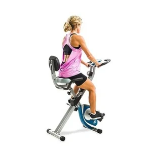 Fitness Folding Exercise Bike, 225 LB Weight Capacity - Picture 1 of 7