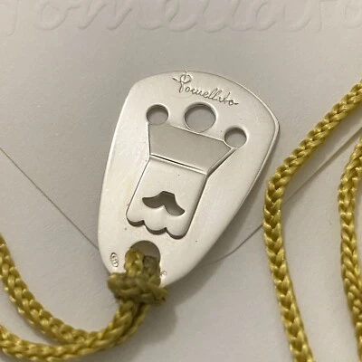 Pomellato Segnalibro Ciondolo Re Corona Unisex Originale Limited Edition Raro - Immagine 1 di 4