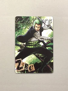 Roronoa Zoro - Tarjeta de palomitas de maíz caramelo de una pieza 002 - Registro conmemorativo 3 - Japonés - Imagen 1 de 2