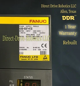 **Rebuilt**12 Month Warranty**TRY US ONCE**EXCHANGE** Fanuc A06B-6087-H130 - Picture 1 of 5