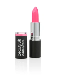 Beauty UK Cosmetics / BeautyUK Matte Lipstick - Candy / Matte Pink Lipstick - Picture 1 of 4
