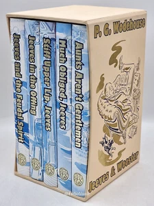 Jeeves and Wooster - 5 Vol. - P. G. Wodehouse - Folio Society - 2000 1. Auflage - Bild 1 von 22