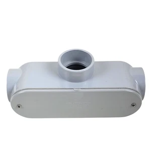 1 KRALOY 078181 T20 2"" Accesorio Tipo T Cuerpo Conducto PVC Gris - Imagen 1 de 7