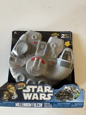 Estuche Coleccionista Halcón Milenario Star Wars Mighty Beanz con 2 Beanz Exclusivo Foto 1 de 4