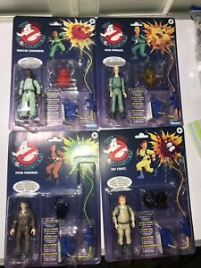 The Real Ghostbusters Kenner Set of 4 Figures RAY, EGON, WINSTON,  PETER