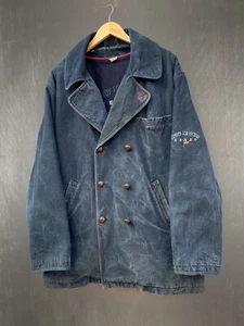 Kenzo Jeans Vintage Convoy for victory double breasted jacket size XXl - Picture 1 of 23