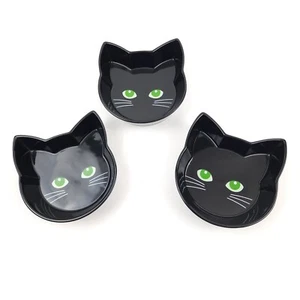 Temp-tations Black Cat Set of (3) 14-oz Figural Bakers Special Edition - Picture 1 of 5