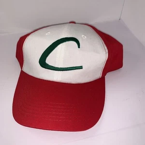 Pokémon Ash Ketchum Hat Embroidered Logos Dad Hat Strap Back Cosplay Costume Hat - Picture 1 of 7