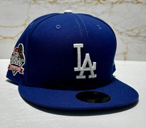 Los Angeles Dodgers New Era 2024 World Series On-Field 59FIFTY Fitted Hat 7 3/4 - Picture 1 of 6