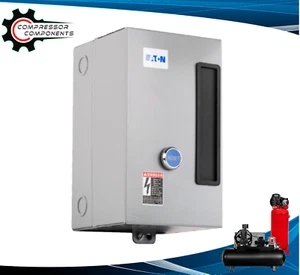 EATON Electric Magnetic Motor Starter 5 HP 3 PHASE 440-480V /  A27CGD15C010 - Picture 1 of 12